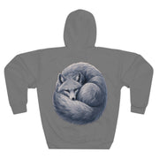 Silver Arctic Fox Hoodie