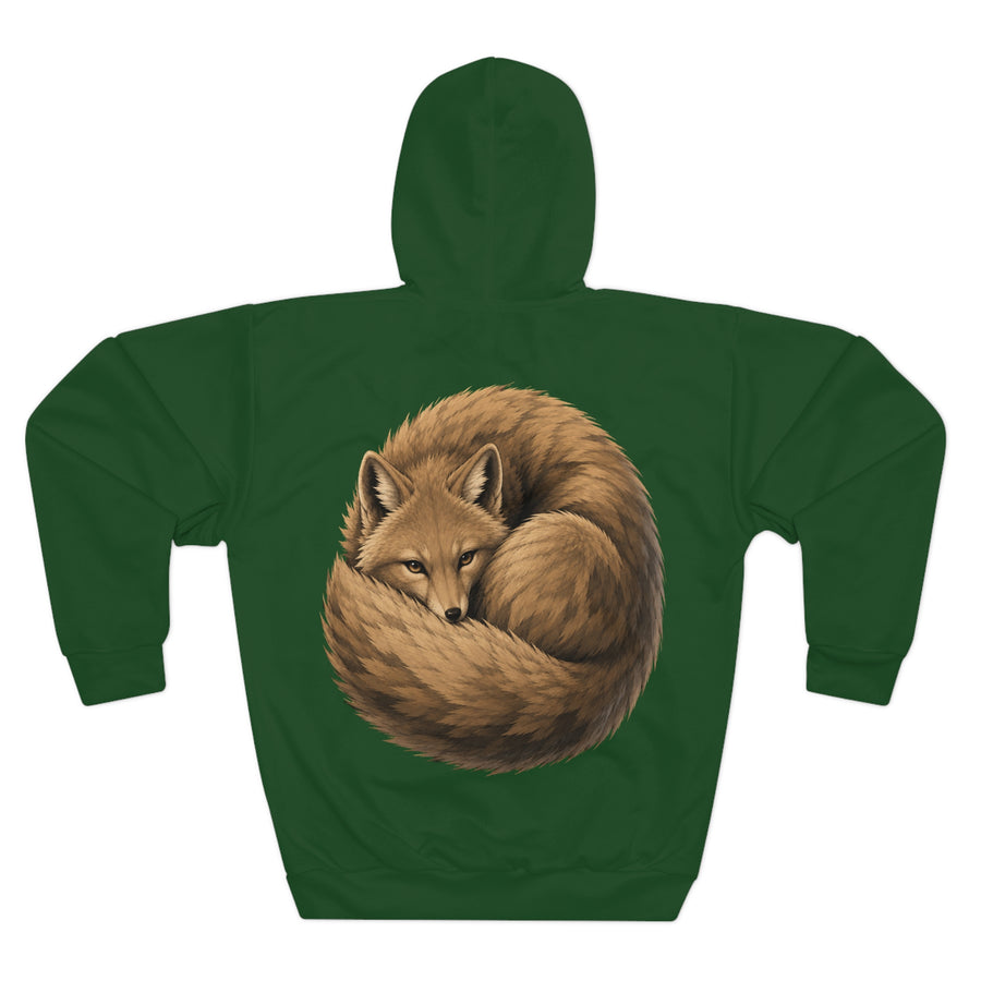Brown Arctic Fox Hoodie