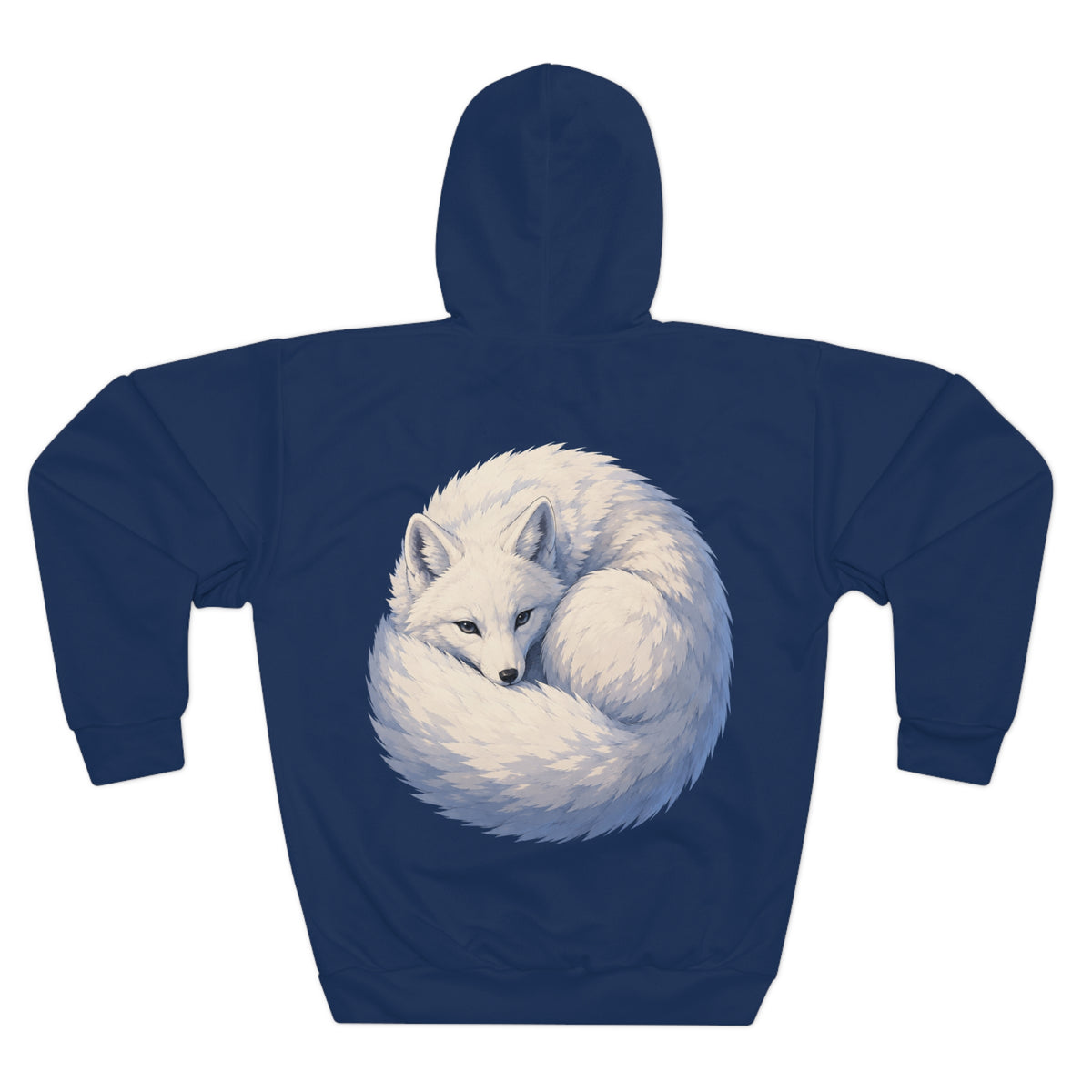 White Arctic Fox Hoodie