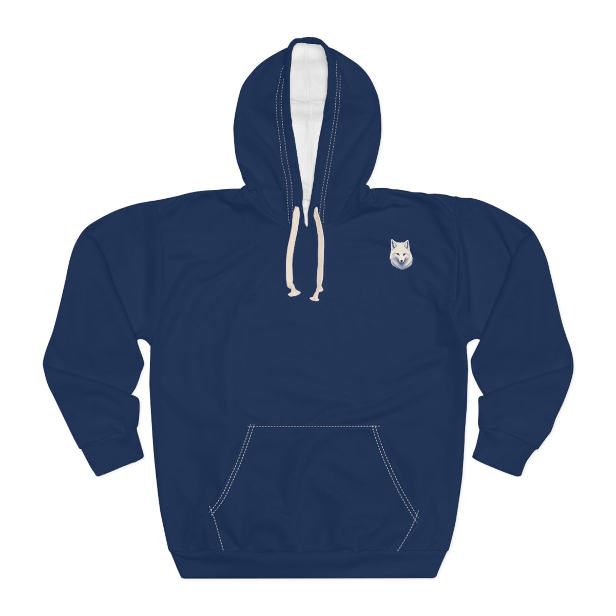 White Arctic Fox Hoodie