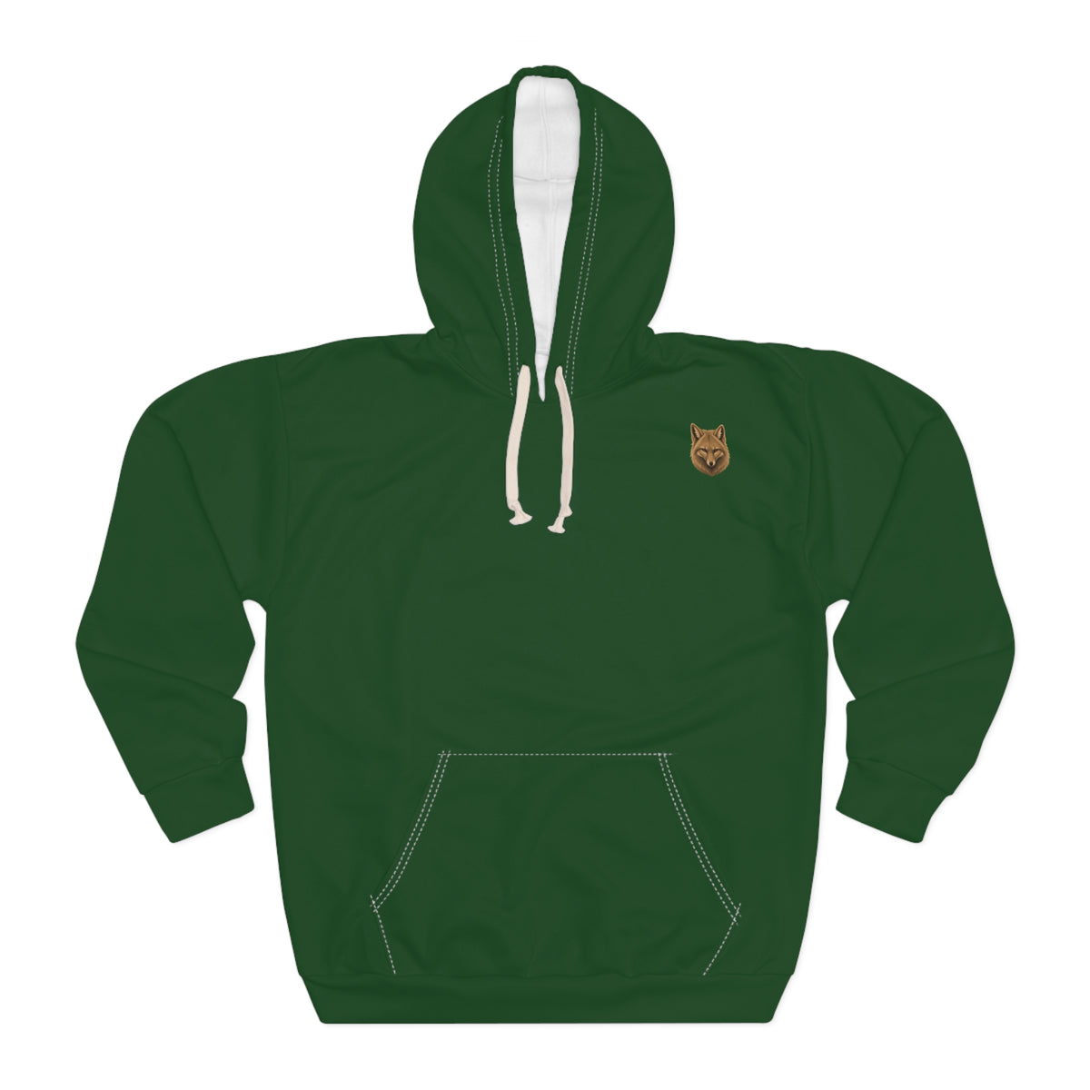 Brown Arctic Fox Hoodie
